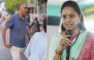 Harish Rao Meets Kavitha: వీడియో ఇదిగో, తీహార్ జైలులో ఎమ్మెల్సీ కవితతో మాజీ మంత్రి హరీష్ రావు ములాఖాత్, ధైర్యంగా ఉండాలని సూచన