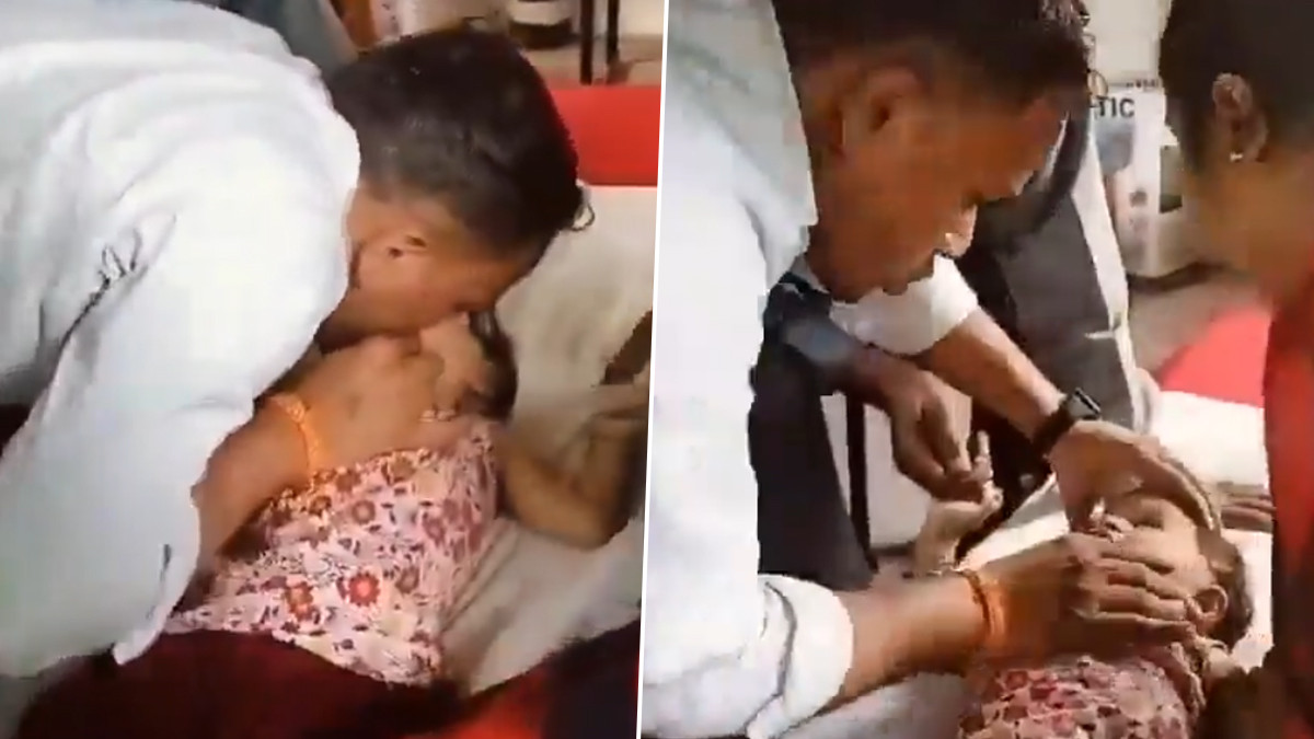 Toddler Saved by CPR: వీడియో ఇదిగో, సీపీఆర్ చేసి రెండేళ్ల చిన్నారి ప్రాణాలు కాపాడిన జవాన్, వైద్యులు ఏమన్నారంటే..