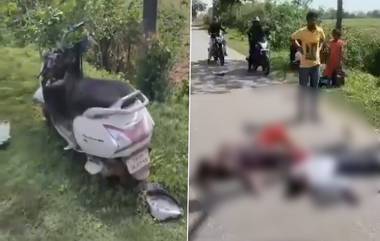 Road Accident Video: కోదాడలో ఘోర రోడ్డు ప్రమాదం, ఆగి ఉన్న లారీని వెనక నుంచి ఢీ కొట్టిన బైక్‌, అన్న మృతి చెందగా చెల్లెలికి గాయాలు