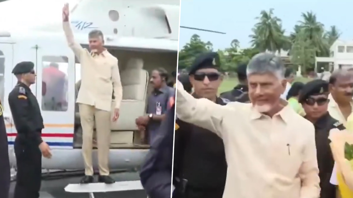 Chandrababu Uttarandhra Visit: చంద్రబాబు ఉత్తరాంధ్ర జిల్లాల పర్యటన, దార్లపూడిలో పోలవరం ఎడమ కాల్వను పరిశీలించిన ముఖ్యమంత్రి, వీడియో ఇదిగో..