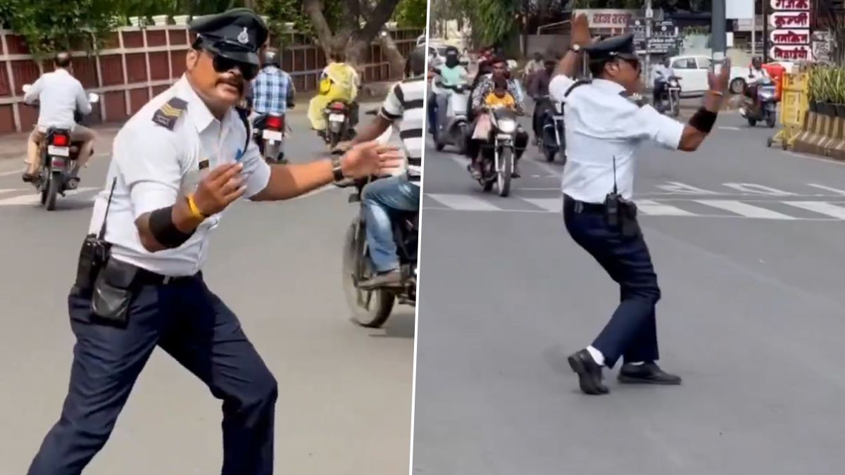 Traffic Police Dance Video: డ్యాన్స్ వేస్తూ ట్రాఫిక్ కంట్రోల్ చేసిన పోలీస్, ఆనంద్ మహీంద్రా షేర్ చేసిన వీడియో ఇదిగో..