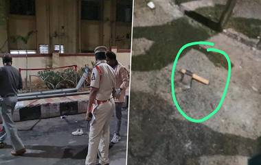 Gun Fire at Nampally Railway Station: హైదరాబాద్ నాంపల్లి రైల్వే స్టేషన్ వద్ద కాల్పుల కలకలం.. అనుమానాస్పదంగా కనిపించిన ఇద్దరిని ప్రశ్నించిన పోలీసులు.. గొడ్డలి, రాయితో పోలీసులపై దాడికి యత్నం.. అప్రమత్తమై కాల్పులు జరిపిన పోలీసులు.. ఇద్దరికి గాయాలు