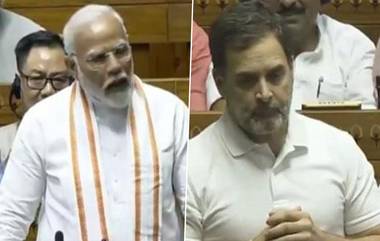 PM Modi on Rahul Gandhi: దేశమంతా చూసేలా సభలో కన్ను కొట్టిన ఆ పిల్లాడి తీరులో మార్పు రాలేదు, రాహుల్ గాంధీపై మోదీ వ్యంగ్యాస్త్రాలు సంధించిన వీడియో ఇదిగో..