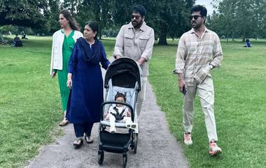 Chiru Family Vacation: పారిస్ ఒలింపిక్స్ కోసం మ‌నువ‌రాలితో క‌లిసి వెళ్లిన చిరంజీవి, లండ‌న్ పార్కులో క్లింకార‌తో క‌లిసి చిరు, రామ్ చ‌ర‌ణ్ దంప‌తుల ఫోటో వైరల్