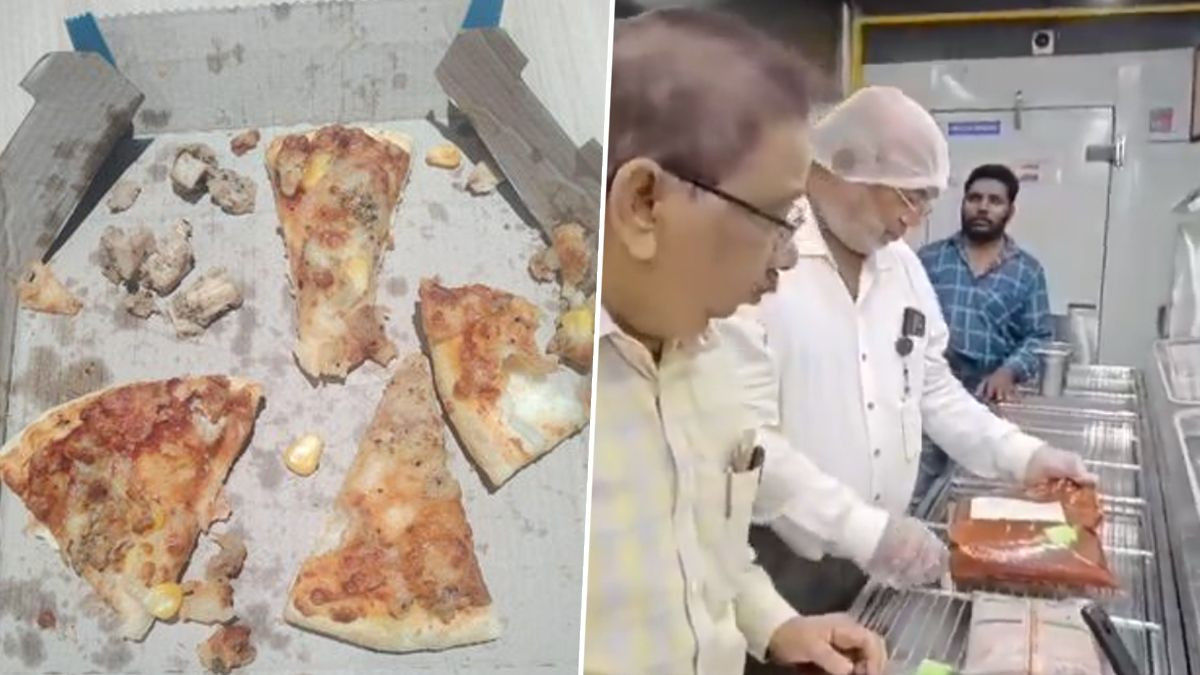 Rotten Chicken in Domino's Pizza: బాబోయ్.. డామినోస్ పిజ్జాలో కుళ్లిన చికెన్ చూసి షాకైన కస్టమర్, ఫుడ్ సేఫ్టీ అధికారులకు ఫిర్యాదు చేసిన కస్టమర్