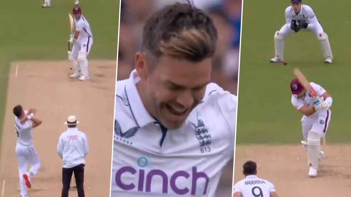 James Anderson Wicket Video: జేమ్స్ అండర్సన్ అవుట్-స్వింగింగ్ డెలివరీ వీడియో ఇదిగో, జాషువా డా సిల్వాను పెవిలియన్ సాగనంపిన ఇంగ్లండ్ స్పీడ్ స్టర్