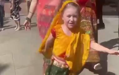 Russian Kid Performing Bhangra: వీడియో ఇదిగో, భారతీయ వస్త్రధారణలో భాంగ్రా ప్రదర్శన ఇచ్చిన రష్యన్ చిన్నారి