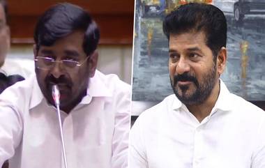 CM Revanth Reddy Vs Jagadish Reddy: మీరు నిరూపిస్తే ఇదే సభలో ముక్కు నేల‌కు రాసి ఎమ్మెల్యే ప‌ద‌వికి రాజీనామా చేస్తా, సీఎం రేవంత్ రెడ్డికి సవాల్ విసిరిన ఎమ్మెల్యే జ‌గ‌దీశ్ రెడ్డి, అసెంబ్లీలో విద్యుత్ ప‌ద్దుల‌పై వాడి వేడి చర్చ