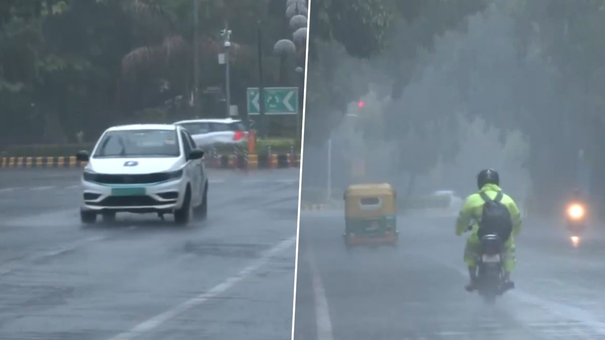 Delhi Rains: ఉదయం నుండే దేశ రాజధాని ఢిల్లీని ముంచెత్తిన కుండపోత వర్షం, యూపీలోని నోయిడాలోనూ  కరుస్తున్న వర్షాలు, ఇబ్బందుల్లో ప్రజలు, వీడియో