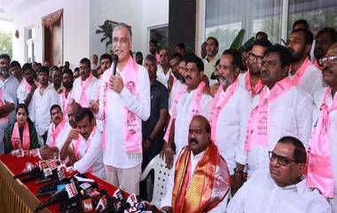 HarishRao about Party Defections:ఆ ఎమ్మెల్యేలను మాజీలు చేసే వరకు నిద్రపోం.. పార్టీ మారిన వారికి హరీష్‌ హెచ్చరిక