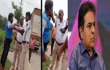 KTR on Traffic Police Abusing Words: ఇదేనా ఫ్రెండ్లీ పోలీసింగ్?, ట్రాఫిక్ ఎస్సై భాషపై కేటీఆర్ ట్వీట్, బదిలీ చేసిన ఉన్నతాధికారులు