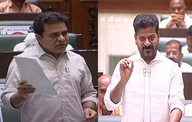 KTR Vs Revanth Reddy: కేటీఆర్ - రేవంత్ మధ్య మాటల యుద్ధం, తాతలు-తండ్రుల పేర్లతో రాలేదన్న రేవంత్, కేటీఆర్ స్ట్రాంగ్ కౌంటర్