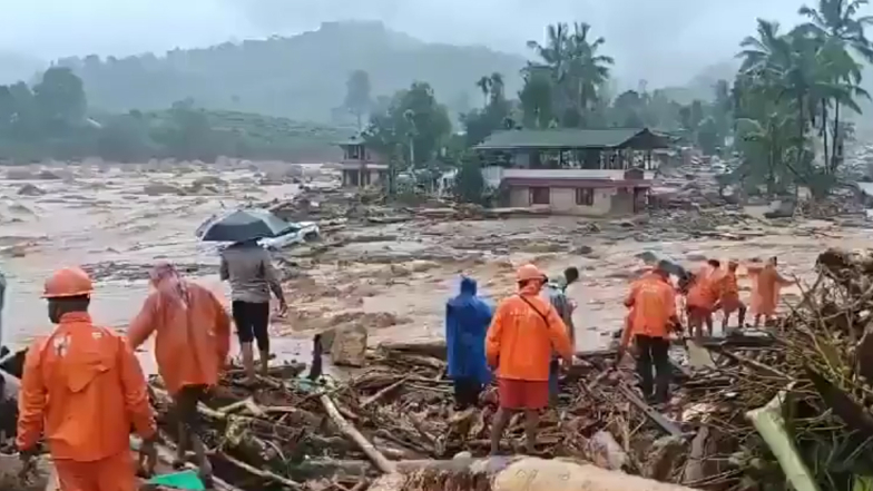 Wayanad landslide: వయనాడ్ విలయంలో 387కు పెరిగిన మృతుల సంఖ్య, ఇంకా 180 మంది మిస్సింగ్, చలియార్ నదిలో కొట్టుకువస్తున్న మృతదేహాలు