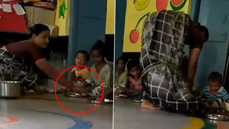 Karnataka Anganwadi Workers: ఇదేందయ్యా.. ఇది..? పిల్లలకు ప్లేట్లలో గుడ్లు పెట్టినట్టే పెట్టి ఆ వెంటనే లాగేసుకోవడం ఏంటి? కర్ణాటకలో అంగన్‌వాడీ సిబ్బంది నిర్వాకం.. వర్కర్‌, హెల్పర్‌ సస్పెండ్‌ (వీడియోతో)