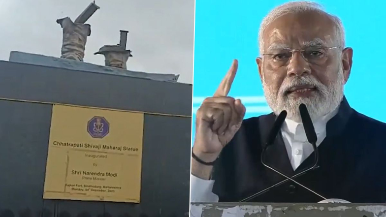 Shivaji Maharaj Statue Collapse: నన్ను అందరూ క్షమించండి, ఛత్రపతి శివాజీ విగ్రహం కూలడంపై ప్రధాని మోదీ నోటి వెంట సంచలన వ్యాఖ్యలు, ఇంకా ఏమన్నారంటే..