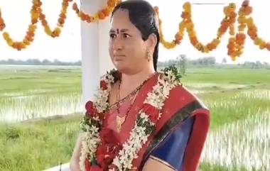 Husband Built Temple For Deceased Wife: మరణించిన భార్యకు గుడి కట్టించిన భర్త.. మహబూబాబాద్ జిల్లాలో ఘటన (వీడియో)