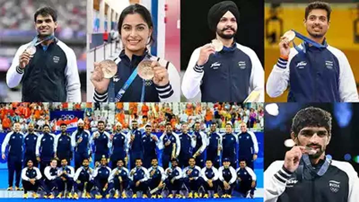 Paris Olympics 2024 : 6 పతకాలతో 71వ స్థానంలో భారత్, టాప్ ప్లేస్‌లో అగ్రరాజ్యం అమెరికా, చైనాకు ఎన్ని పతకాలంటే?