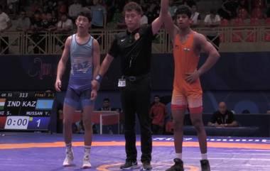 Sainath Pardhi Wins Bronze Medal: U-17 రెజ్లింగ్ ఛాంపియన్‌షిప్‌, కాంస్యపతకం సాధించిన భారత రెజ్లర్ సాయినాథ్ పార్ధి