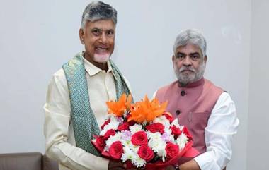 Telangana Speaker Meets ChandraBabu: ఏపీ సీఎం చంద్రబాబుతో తెలంగాణ స్పీకర్ గడ్డం ప్రసాద్ కుమార్ భేటీ, శ్రీవారి దర్శనాల్లో తెలంగాణ ఎమ్మెల్యేల సిఫారసు లేఖలపై చర్చ