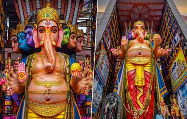 Khairatabad Ganesh: ఖైరతాబాద్ మహా గణపతి నిమజ్జనంపై కీలక అప్‌డేట్, 70 అడుగుల విగ్రహాం 17న మధ్యాహ్నం ఒంటి గంట లోపు నిమజ్జనం