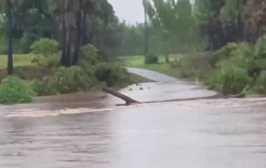 Andhra Pradesh Rains: వీడియో ఇదిగో, అల్లూరి జిల్లాలో ఉగ్రరూపం దాల్చిన సోకిలేరు వాగు, 40 గ్రామాలకు నిలిచిపోయిన రాకపోకలు