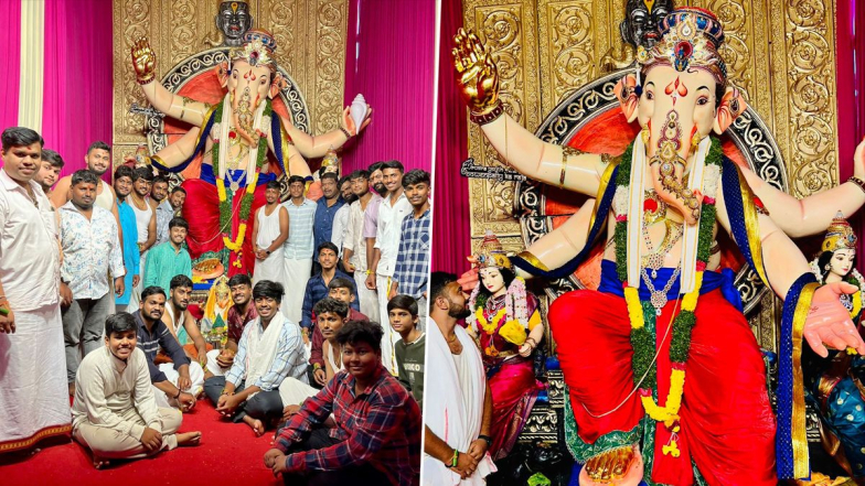 Bowenpally ka Raja RUDRA Ganesha: హైదరాబాద్ కి ప్రత్యేక ఆకర్షణగా మారిన బోయిన్ పల్లి కా రాజా.. ‘రుద్ర యూత్ గణేశా’.. ముంబై లాల్‌ బాగ్‌ గణేశాకు తీసిపోని విధంగా వైభోగం