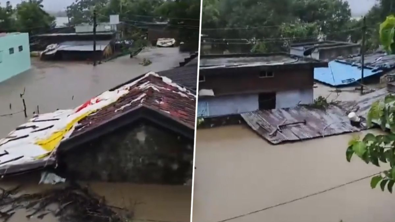 Viral Video: తండాను ముంచేసిన వాన.. మహబూబాబాద్ జిల్లాలో నీటమునిగిన బొడ్డి తండా ఇళ్లు (వైరల్ వీడియో)