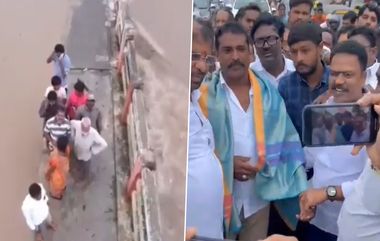 Viral Video: వీడియో ఇదిగో, పోతే నా ఒక్క ప్రాణమే..సాహసం చేస్తే 9 మంది ప్రాణాలు, భారీ వరదల్లో ఖమ్మం జేసీబీ డ్రైవర్‌ చేసిన సాహసంపై ప్రశంసల వర్షం