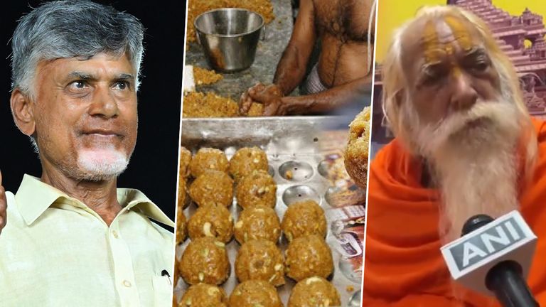 'Attack on Sanatana Dharma': ఇది సనాతన ధర్మంపై జరిగిన కుట్ర, తిరుపతి లడ్డూ వ్యవహారంపై రామజన్మభూమి ఆలయ ప్రధాన పూజారి కీలక వ్యాఖ్యలు, వీడియో ఇదిగో..