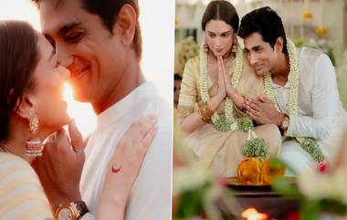 Aditi Rao Hydari and Siddharth Wedding: పెళ్లి చేసుకున్న హీరో సిద్ధార్థ్, హీరోయిన్ అదితి, అందమైన క్యాప్షన్‌తో పెళ్లి ఫోటోలను విడుదల చేసిన హీరోయిన్