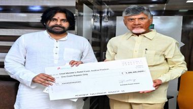 Pawan Kalyan Meets Chandrababu: ఏపీ సీఎం చంద్రబాబును కలిసిన డిప్యూటీ సీఎం పవన్, కోటి రూపాయల చెక్కు అందజేత