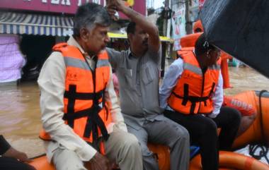 Andhra Pradesh Rains: ఈ వరదలను జాతీయ విపత్తుగా ప్రకటించాలని కేంద్రాన్ని కోరుతాం, వరద ప్రభావిత ప్రాంతాల్లో పర్యటించిన సీఎం చంద్రబాబు