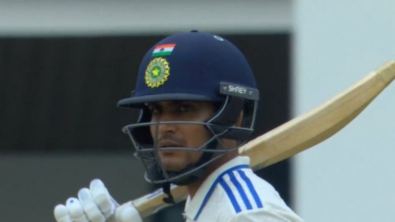 Shubman Gill Out for Duck! శుభ్‌మాన్ గిల్ డకౌట్ వీడియో ఇదిగో, హసన్ మహ్మద్ మాయజాలానికి చిక్కిన భారత బ్యాట్స్‌మెన్