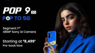 Tecno POP 9 5G: రూ. 10 వేలకే టెక్నో పాప్ 9 5జీ స్మార్ట్‌ఫోన్, అక్టోబర్ ఏడో తేదీ నుంచి ఫస్ట్ సేల్, ఫీచర్లు ఎలా ఉన్నాయంటే..