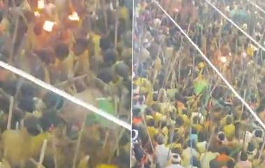 Violence at Devaragattu Karrala Samaram: మల్లన్న సాక్షిగా మరోసారి చిందిన రక్తం.. దేవరగట్టు కర్రల సమరంలో చెలరేగిన హింస.. 92 మందికి గాయాలు.. ముగ్గురి పరిస్థితి విషమం