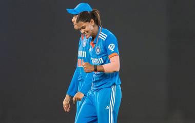 India Women Beat New Zealand Women By 59 Runs in 1st ODI 2024; వ‌ర‌ల్డ్ ఛాంపియ‌న్స్ కు షాక్ ఇచ్చిన ఉమెన్స్ టీం, తొలి వ‌న్డేలో 59 ప‌రుగుల తేడాతో గ్రాండ్ విక్ట‌రీ, 1-0 తేడాతో సిరీస్ లో ముందంజ‌