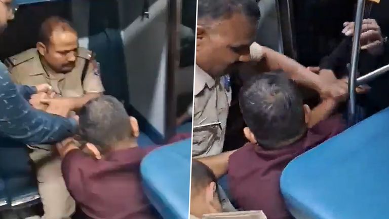 Passenger Assaulted by RPF Personnel: రైలులో ఏసీ పనిచేయలేదని చైన్ లాగిన ప్యాసింజర్, అతన్ని కొట్టుకుంటూ RPF కార్యాలయానికి తీసుకెళ్లిన పోలీసులు