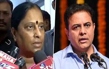 Konda Surekha on KTR: హీరోయిన్ల జీవితాలతో ఆడుకోవడం కేటీఆర్‌కు అలవాటే, కొండా సురేఖ సంచలన వ్యాఖ్యలు, సమంత, నాగచైతన్య విడిపోవడానికి కారణం అతడే అంటూ..