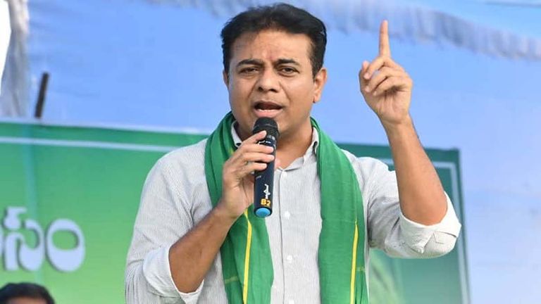 KTR: కర్షక ద్రోహి కాంగ్రెస్‌..రైతు డిక్లరేషన్ బోగస్ అని మండిపడ్డ కేటీఆర్, రైతులు ఆగమైతుంటే పట్టించుకోవాల్సిన బాధ్యత లేదా అని మండిపాటు