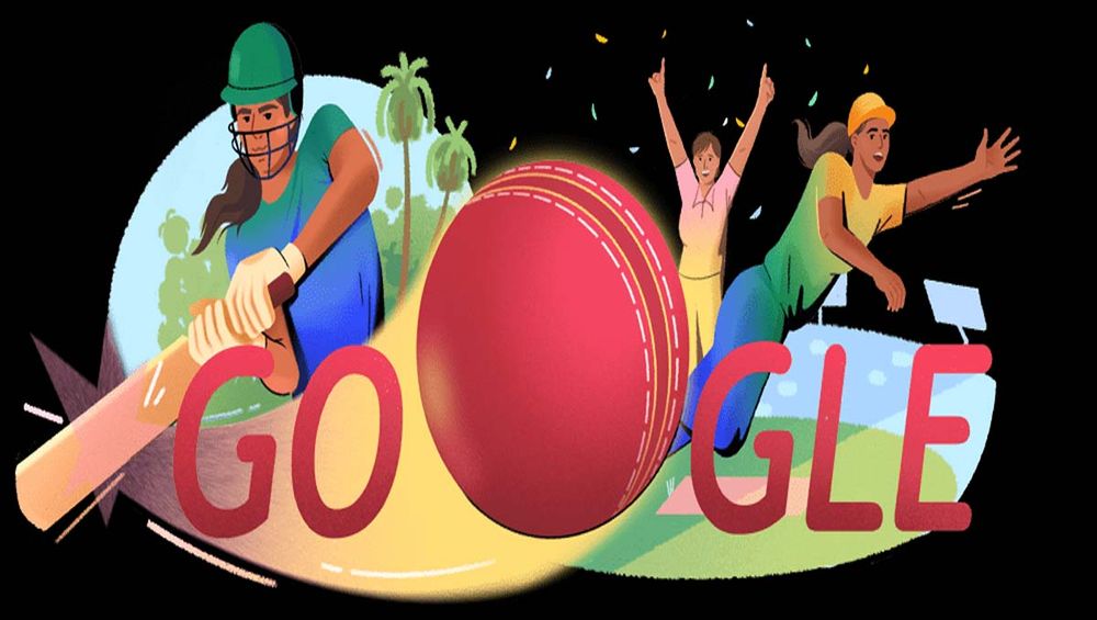  2024 ICC Women's T20 World Cup Doodle