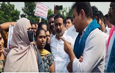 KTR: కానిస్టేబుళ్ల కుటుంబాలకు సంఘీభావం తెలిపిన కేటీఆర్, డిచ్‌పల్లి బెటాలియన్ ఉన్నతాధికారులతో మాట్లాడిన బీఆర్ఎస్ వర్కింగ్ ప్రెసిడెంట్, సమస్యను పరిష్కరించాలని వినతి