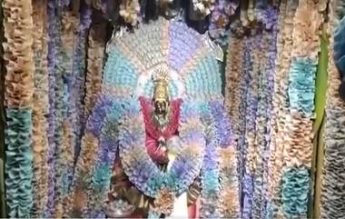 Navratri Celebration: వీడియో ఇదిగో, రూ. 3.33 కోట్ల విలువైన కరెన్సీ నోట్లతో అమ్మవారు, నవరాత్రి ఉత్సవాల్లో అరుదైన వీడియో వెలుగులోకి..