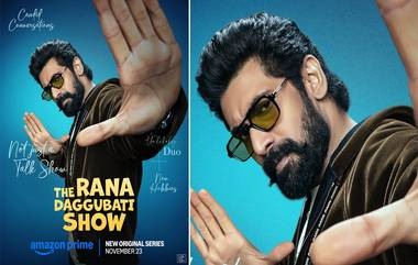 Rana Daggubati Show: బాలయ్య బాబు బాట‌లోనే మ‌రో స్టార్ హీరో టాక్ షో, అమెజాన్ ప్రైమ్ లో స్ట్రీమింగ్ ఫిక్స్ చేసుకున్న భ‌ళ్లాల‌దేవ‌