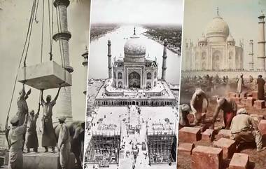 AI Generated Taj Mahal Video: ఏఐ పరిజ్ఞానంతో తాజ్ మహల్ నిర్మాణం, 400 ఏళ్ల క్రితం నిర్మాణం ఇలానే జరిగిందా అనేలా కళ్లకు కట్టినట్లు చూపించే వీడియో ఇదిగో