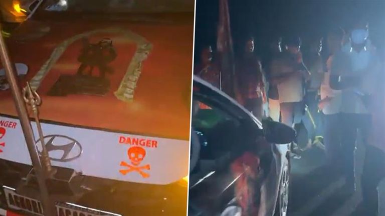 Accident to Aghori Car: తెలుగు రాష్ట్రాల్లో హల్ చల్ చేస్తున్న అఘోరీ‌ కారుకు ప్రమాదం.. తనకు ఏమీ కాలేదన్న మహిళా అఘోరీ (వీడియో)