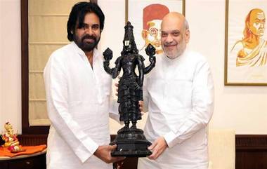 Pawan Kalyan Meet Amit Shah: కేంద్ర హోం మంత్రి అమిత్‌ షాతో పవన్‌ కల్యాణ్‌ మర్యాదపూర్వక భేటీ, ఉప ముఖ్యమంత్రిగా బాధ్యతలు చేపట్టిన తర్వాత తొలిసారి సమావేశం