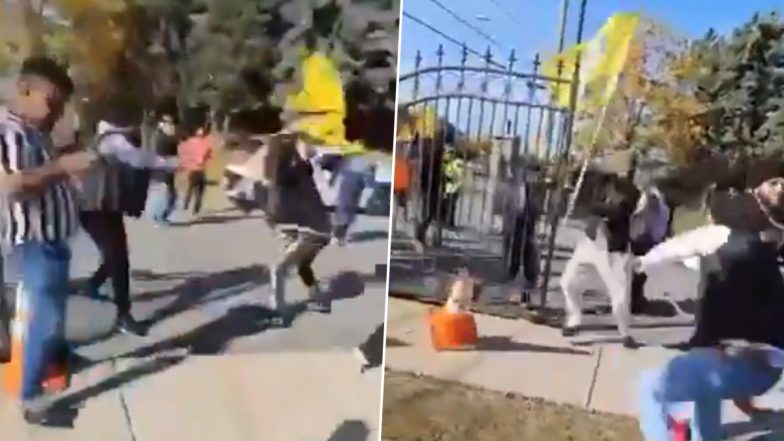 Canada Hindu Temple Attack: కెనడాలో హిందూ ఆలయంపై దాడిపై ఆందోళన వ్యక్తం చేసిన భారత్, అన్ని ప్రార్థనా స్థలాలకు తగిన​ంత రక్షణ ఉండేలా చూడాలని జస్టిన్‌ ట్రూడోకు పిలుపు