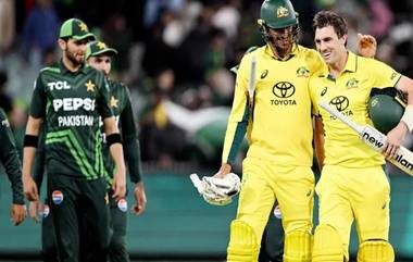 AUS vs PAK 1st ODI: పాకిస్తాన్‌పై చరిత్ర సృష్టించిన ఆస్ట్రేలియా, తొలి వన్డేలో రెండు వికెట్ల తేడాతో ఘన విజయం