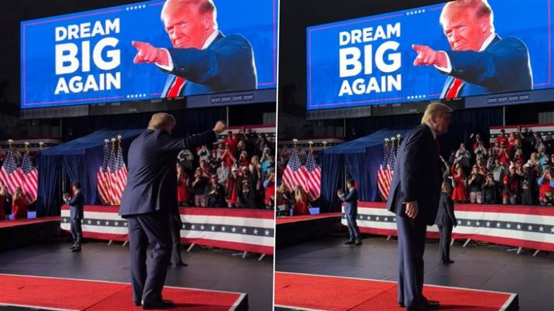 US Presidential Election 2024: వీడియో ఇదిగో, డ్యాన్సుతో ఎన్నికల ప్రచారాన్ని ముగించిన డోనాల్డ్ ట్రంప్, మరికొన్ని గంటల్లో అమెరికా అధ్యక్ష ఎన్నికలు