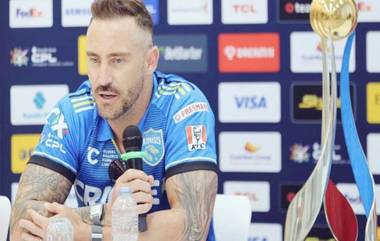 Faf du Plessis: ఫాఫ్ డు ప్లెసిస్‌ను రూ.2 కోట్లకు కొనుగోలు చేసిన ఢిల్లీ క్యాపిటల్స్, ఈ సౌతాఫ్రికా స్టార్ కోసం ఏ ఫ్రాంచైజీ ముందుకురాకపోవడంతో ఢిల్లీ వశం